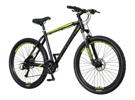 Visitor Energy 7.3 27,5 kerékpár Fekete-Zöld tárcsafékes