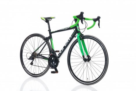 Corelli Boalva RC300 könnyűvázas országúti kerékpár 52 cm Fekete-Zöld