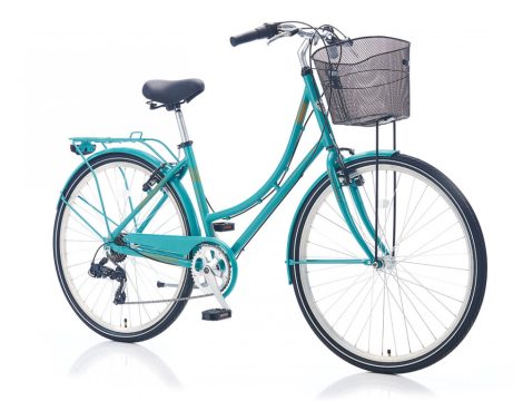 Corelli Nobilis 1.0 könnyűvázas női városi kerékpár 19" Kék