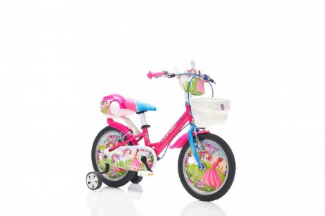 Corelli Lovely 16 gyerek alumínium kerékpár Rózsaszín