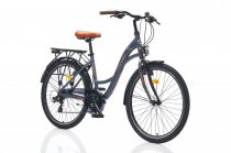   Corelli Merrie 26 könnyűvázas női városi kerékpár 44 cm Grafit