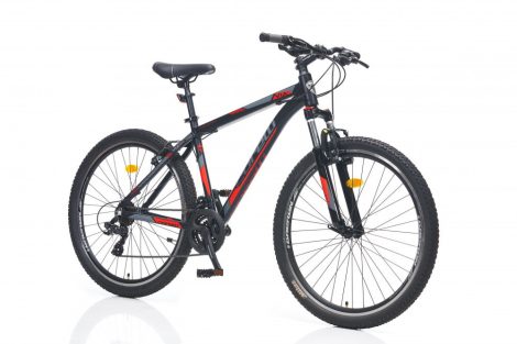 Corelli Via 1.0 MTB könnyűvázas kerékpár 18" Fekete-Piros