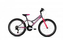   Capriolo Diavolo 400 24" gyerek kerékpár Grafit-Pink 2020